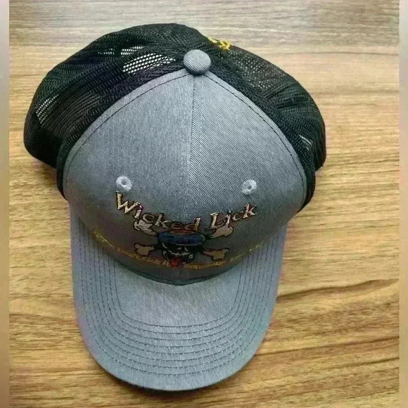 Wicked Lick "If You Don't Lick It Someone Else Will" Key West Trucker Hat Mesh - Picture 3 of 4